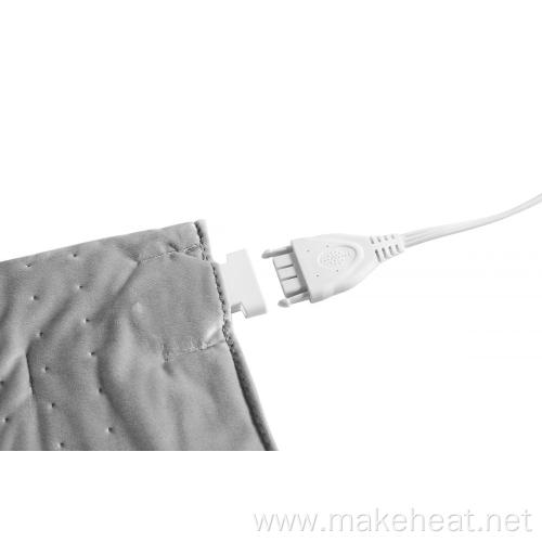 UL Approved Moist Regular Size Heating Pad Light Grey 12"X15"